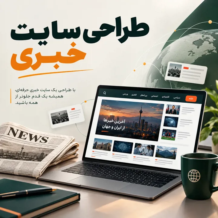 طراحی سایت خبرگذاری