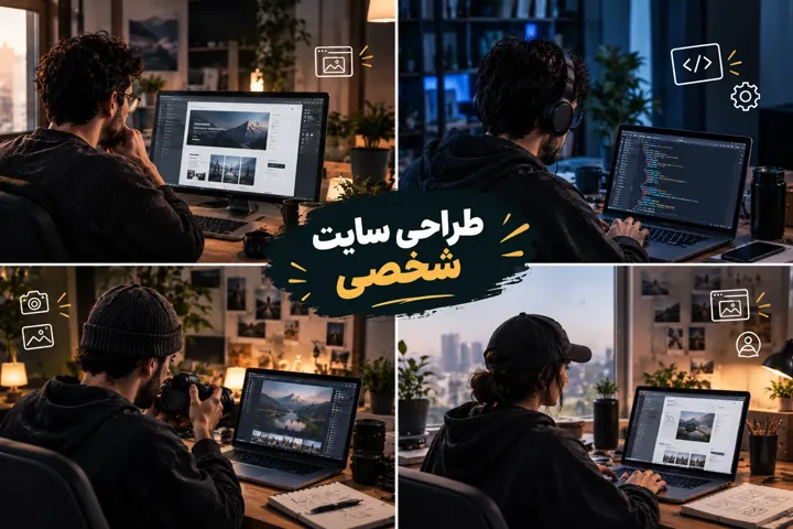 طراحی وب سایت شخصی درشیراز